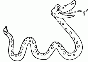 serpiente dibujo